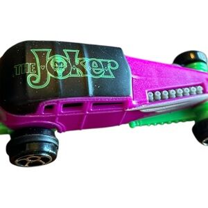 Joker Themed Hotwheels Toy Car - Purple and Green McDonalds